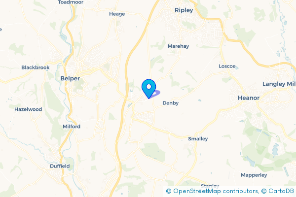 Hire a Van in Denby Bottles, Derbyshire, England