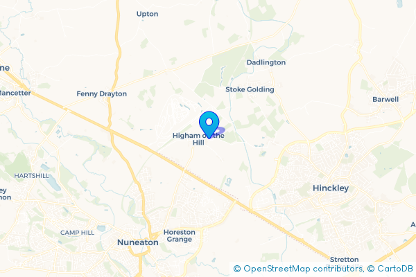 Hire a Van in Higham on the Hill, Leicestershire, England
