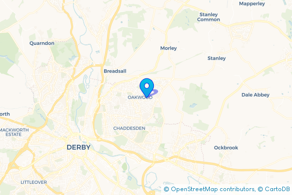 Hire a Van in Oakwood, Derbyshire, England