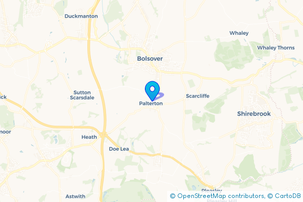 Hire a Van in Palterton, Derbyshire, England