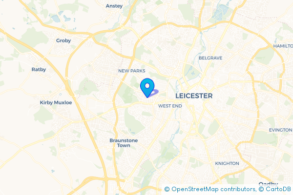 Hire a Van in Western Park, Leicestershire, England