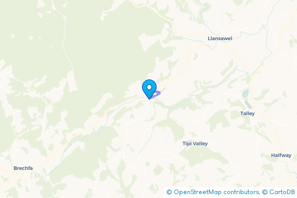 Van Hire in Abergorlech, Carmarthenshire, Wales