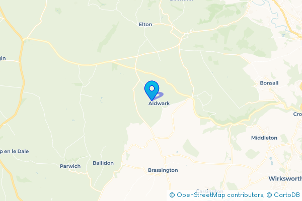 Van Hire in Aldwark, Derbyshire, England