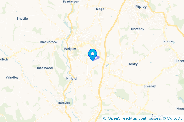 Van Hire in Bargate, Derbyshire, England