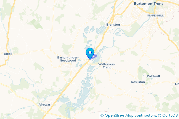 Van Hire in Barton Turn, Staffordshire, England