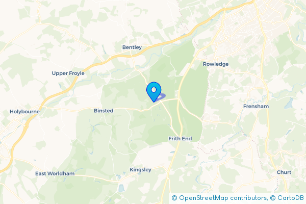 Van Hire in Blacknest, Hampshire, England