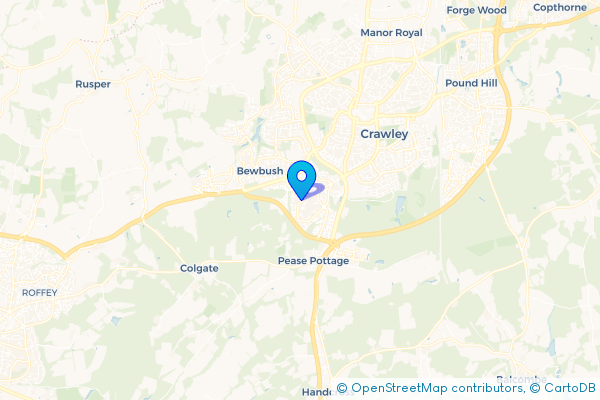 Van Hire in Broadfield, West Sussex, England
