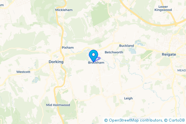 Van Hire in Brockham, Surrey, England