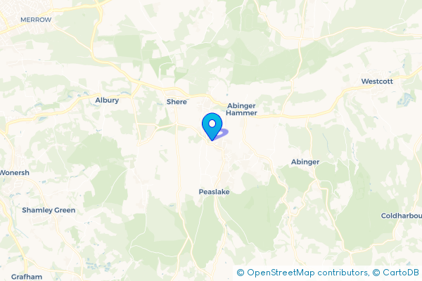 Van Hire in Burrows Cross, Surrey, England