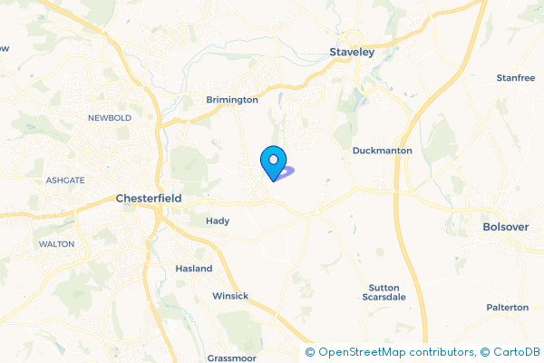 Van Hire in Calow, Derbyshire, England