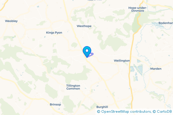 Van Hire in Canon Pyon, Herefordshire, England