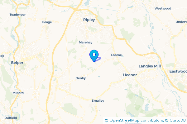 Van Hire in Codnor Breach, Derbyshire, England