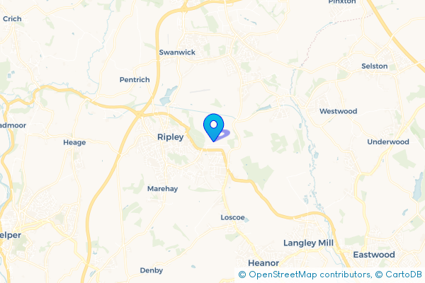 Van Hire in Codnor Gate, Derbyshire, England