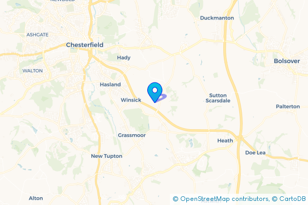Van Hire in Corbriggs, Derbyshire, England