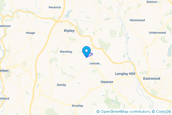 Van Hire in Cross Hill, Derbyshire, England