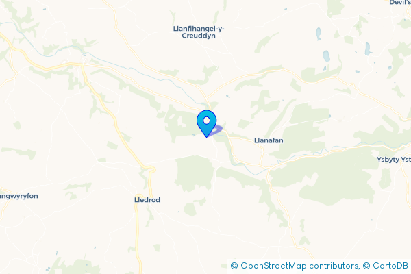 Van Hire in Crosswood/Trawsgoed, Ceredigion, Wales