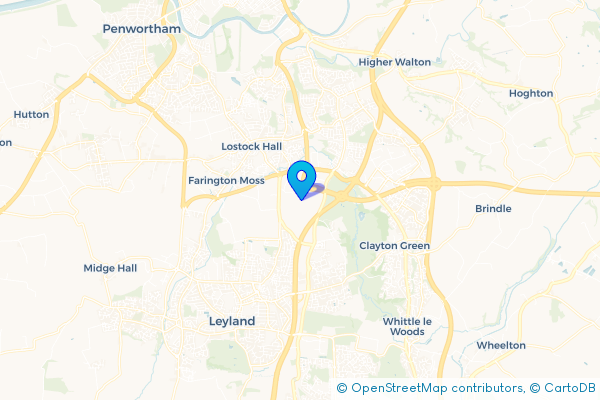 Van Hire in Cuerden Green, Lancashire, England