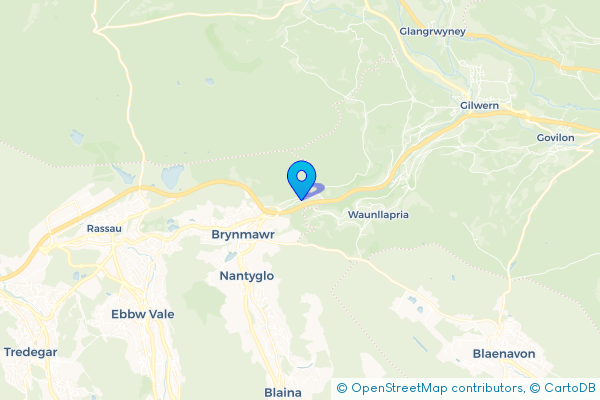 Van Hire in Cwm Nant-gam, Monmouthshire, Wales