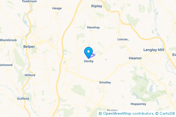 Van Hire in Denby Village, Derbyshire, England