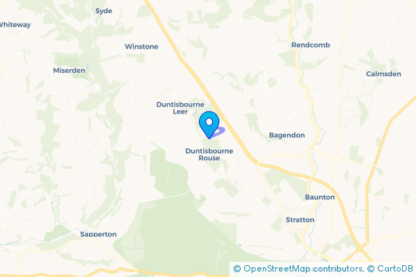 Van Hire in Duntisbourne Rouse, Gloucestershire, England