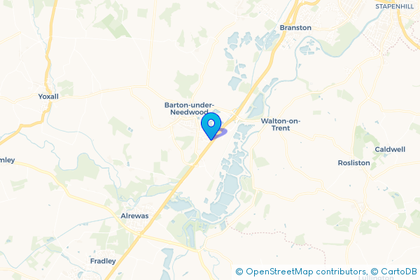 Van Hire in Efflinch, Staffordshire, England