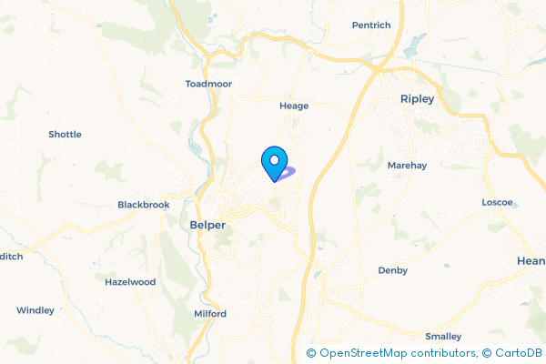 Van Hire in Far Laund, Derbyshire, England
