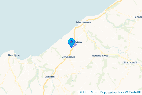 Van Hire in Ffos-y-ffîn, Ceredigion, Wales