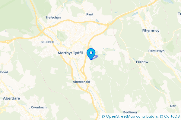 Van Hire in Ffos-y-frân, Merthyr Tydfil, Wales