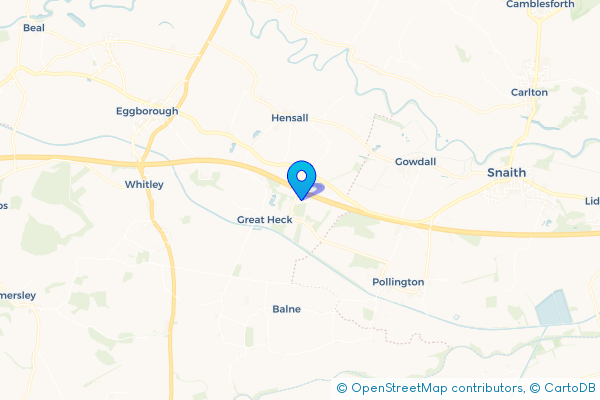 Van Hire in Great Heck, North Yorkshire, England