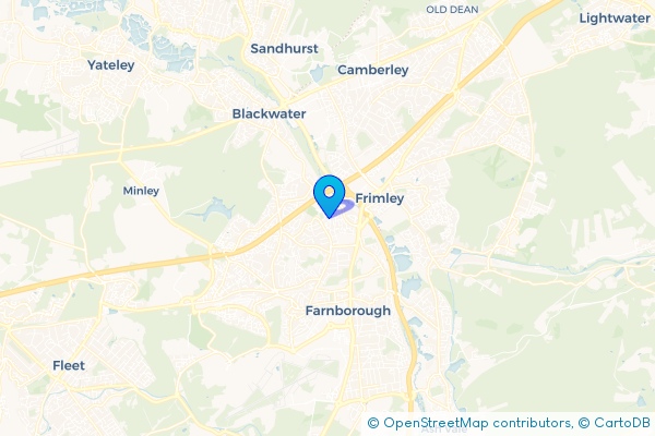 Van Hire in Hawley Lane, Hampshire, England