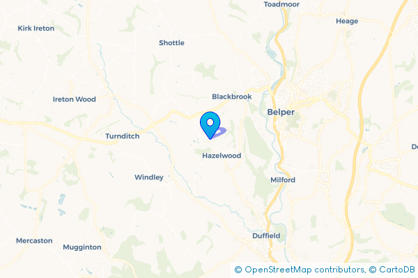 Van Hire in Hazelwood, Derbyshire, England