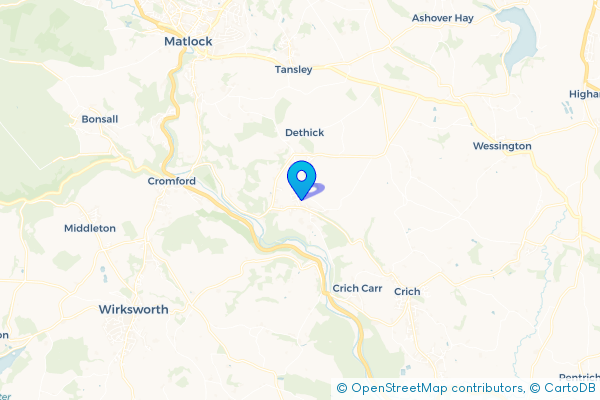Van Hire in Holloway, Derbyshire, England