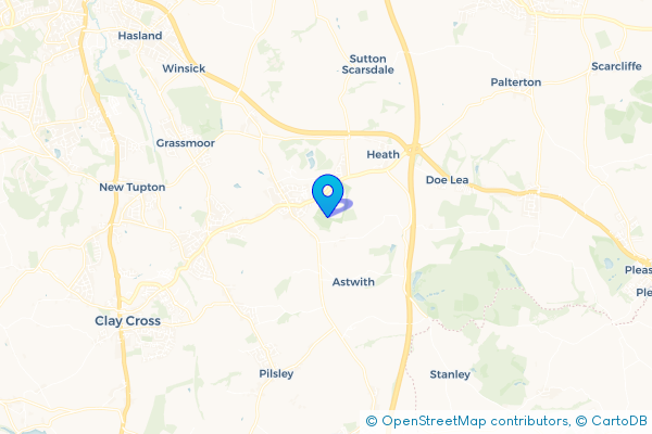 Van Hire in Holmewood, Derbyshire, England