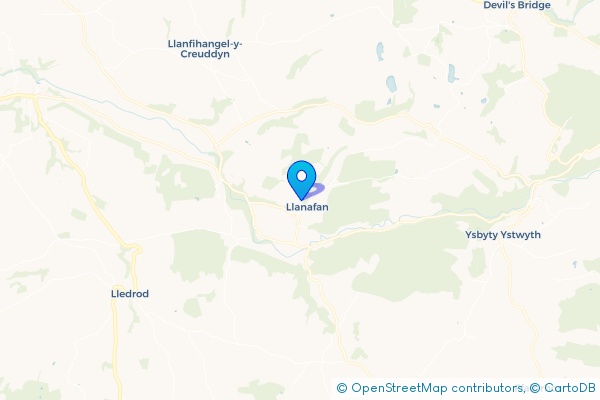 Van Hire in Llanafan, Ceredigion, Wales