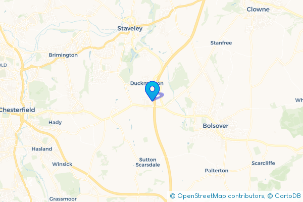 Van Hire in Long Duckmanton, Derbyshire, England