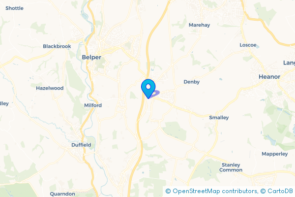 Van Hire in Lower Kilburn, Derbyshire, England