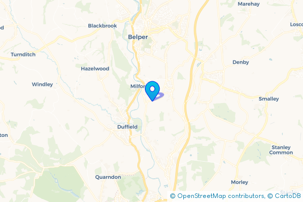 Van Hire in Makeney, Derbyshire, England