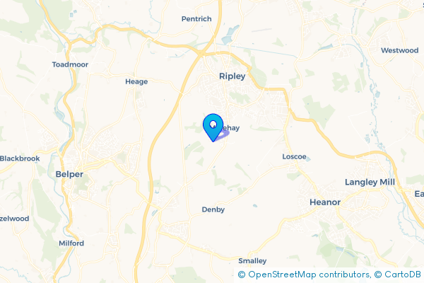 Van Hire in Marehay, Derbyshire, England
