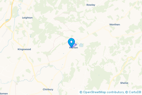 Van Hire in Marton, Shropshire, England