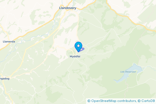 Van Hire in Myddfai, Carmarthenshire, Wales
