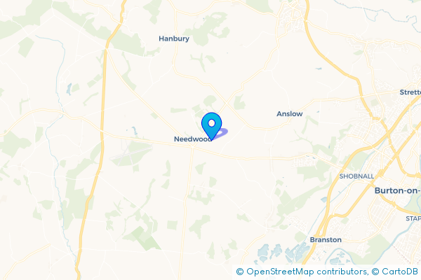 Van Hire in Needwood, Staffordshire, England