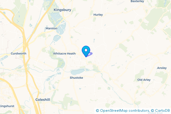 Van Hire in Nether Whitacre, Warwickshire, England