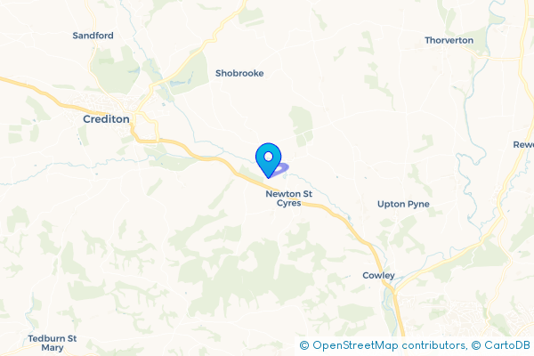 Van Hire in Newton St Cyres, Devon, England