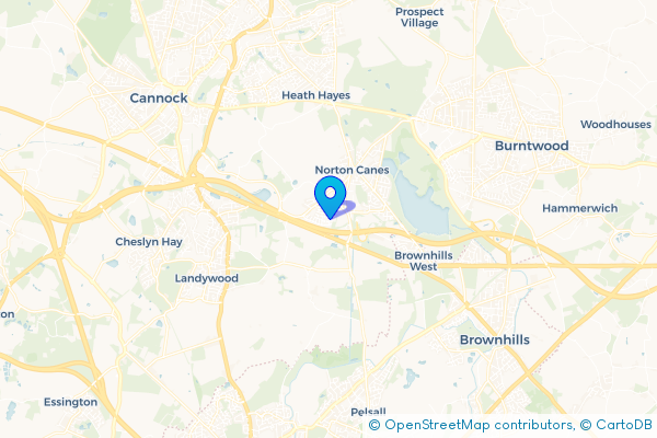 Van Hire in Norton Canes, Staffordshire, England