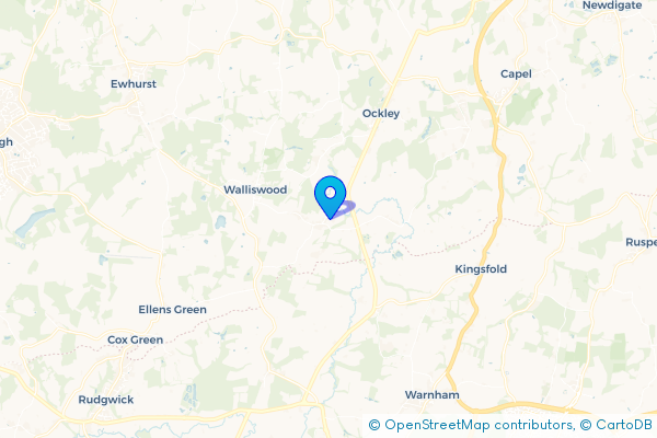 Van Hire in Okewood Hill, Surrey, England