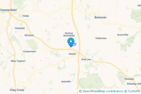 Van Hire in Owlcotes, Derbyshire, England