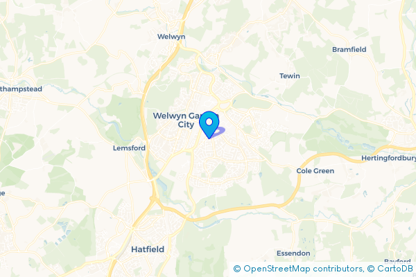 Van Hire in Peartree, Hertfordshire, England