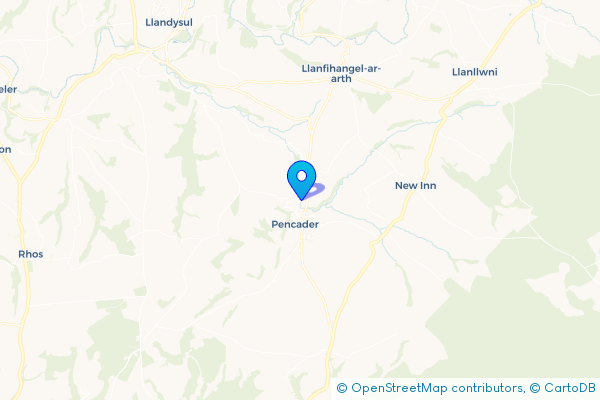 Van Hire in Pencader, Carmarthenshire, Wales