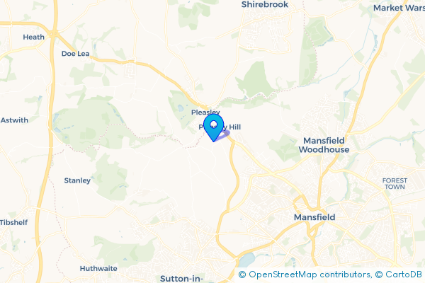 Van Hire in Pleasleyhill, Nottinghamshire, England