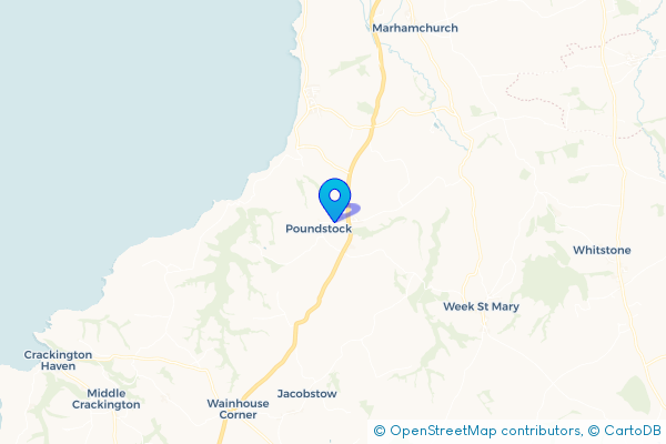 Van Hire in Poundstock, Cornwall, England